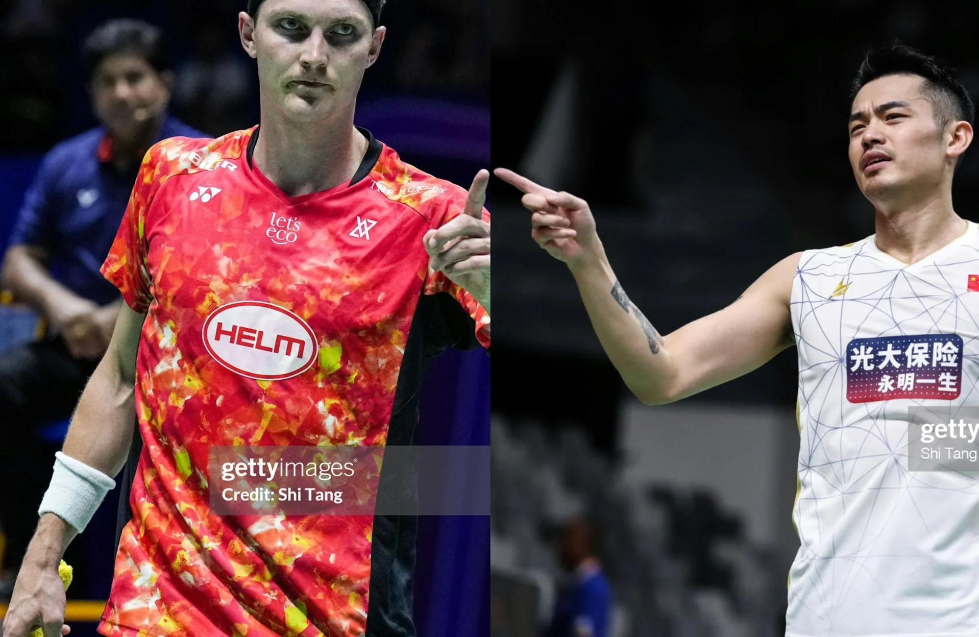 包含印尼羽毛球队轻取丹麦羽毛球队，林丹惊艳世界的词条