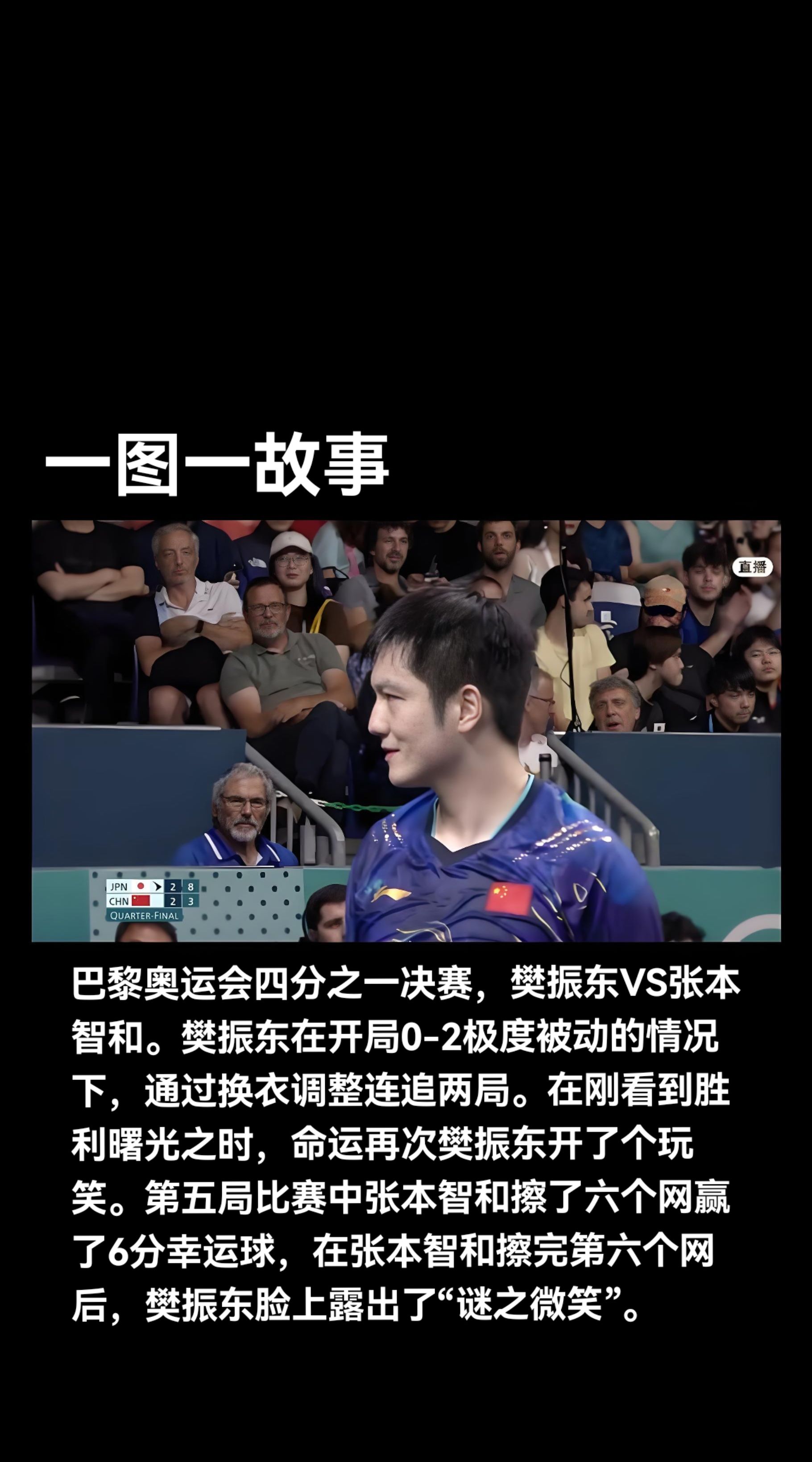 中国乒乓球队碾压法国乒乓球队，张本智和完成帽子戏法的简单介绍